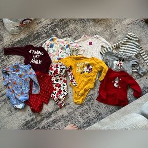 Ten 12 month long sleeve lot